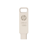 HP 886C 128GB OTG USB Flash Drive 3.2 (Gold)