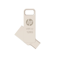 HP 886C 128GB OTG USB Flash Drive 3.2 (Gold)