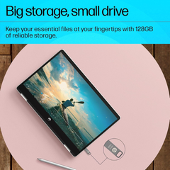 HP 886C 128GB OTG 3.2 Flash Drive(Rock)
