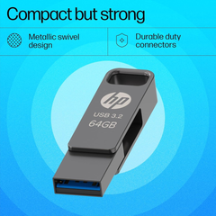 HP 886C 64GB OTG 3.2 Flash Drive(Rock)