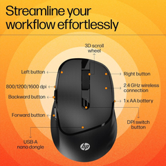 HP M190 Wireless Mouse