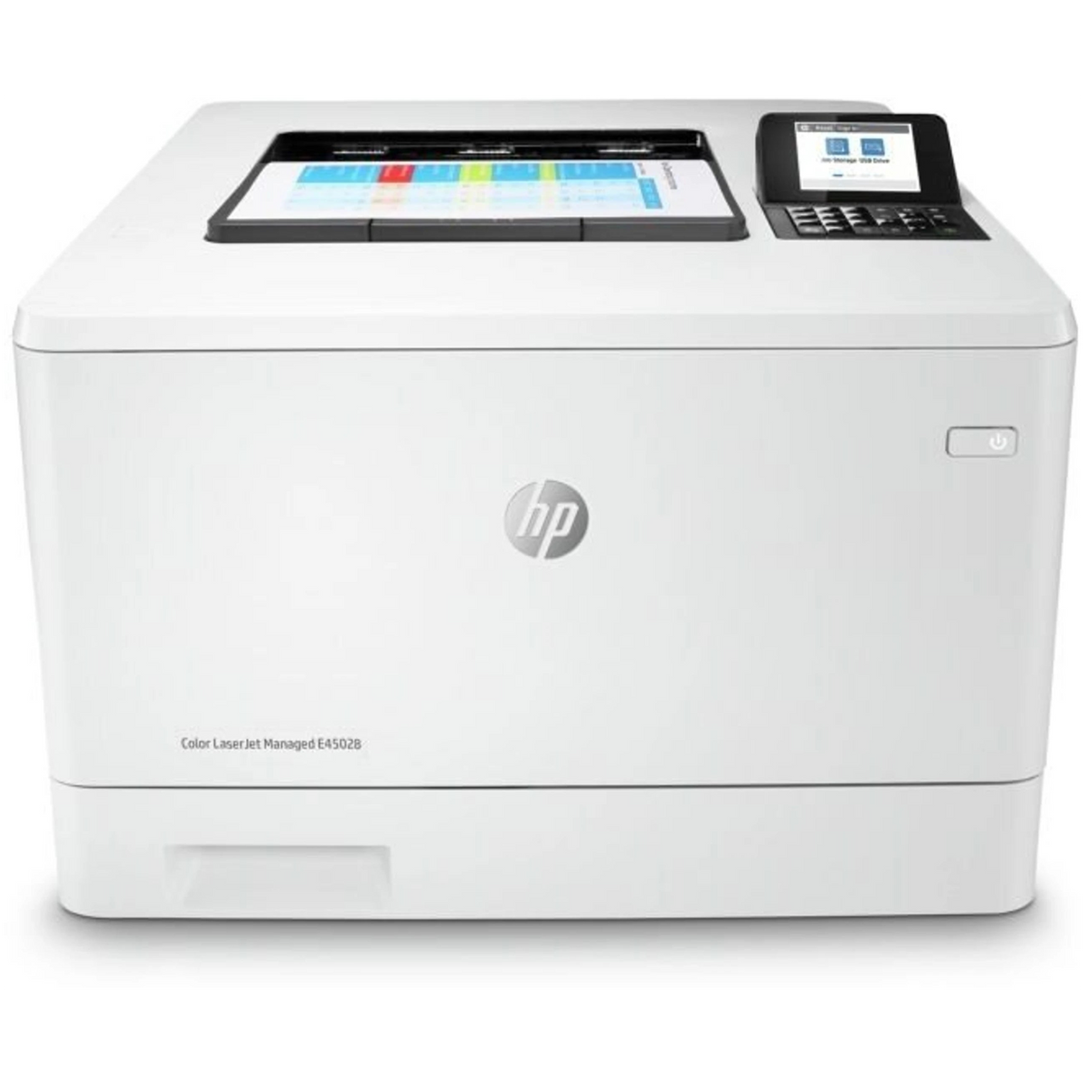 HP Color LaserJet Managed E45028dn Color Single Function Printer (3QA35A)