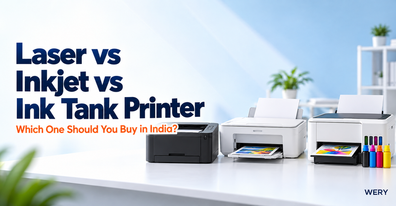 Laser vs Inkjet vs Ink Tank Printer: Which One Should You Buy in India?