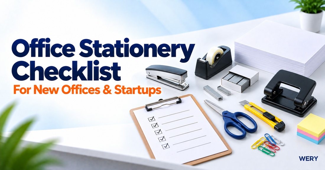 Office Stationery Checklist for a New Office in India