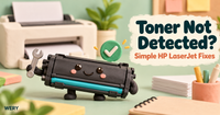 New toner cartridge not detected, HP LaserJet fixes