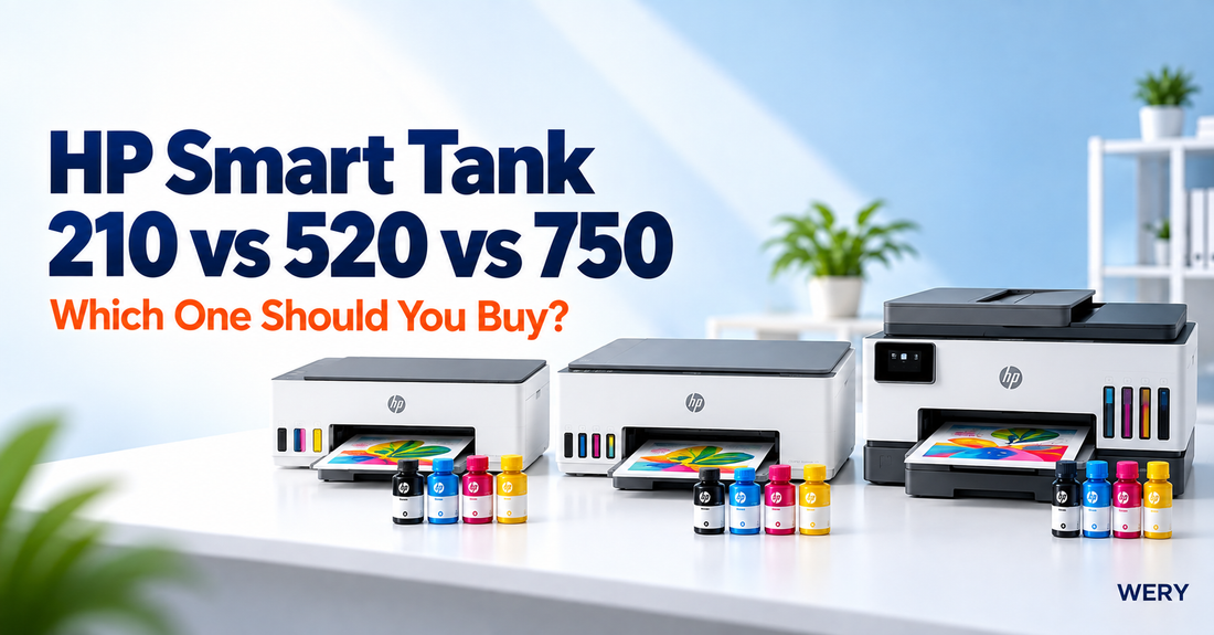 HP Smart Tank 210 vs 520 vs 750: Which One Should You Buy?