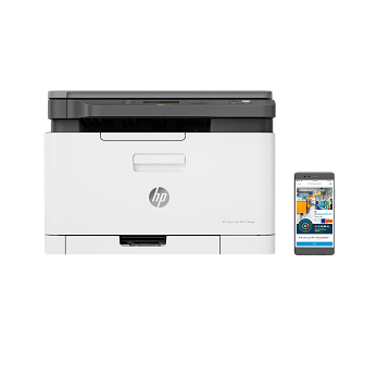 HP Color Laser MFP 178nw Color Multifunction Printer (4ZB96A)