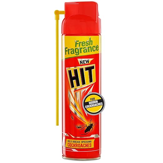 HIT Spray - Crawling Insect Killer (200ml) - Instant Kill, Deep-Reach Nozzle, Fresh Fragrance