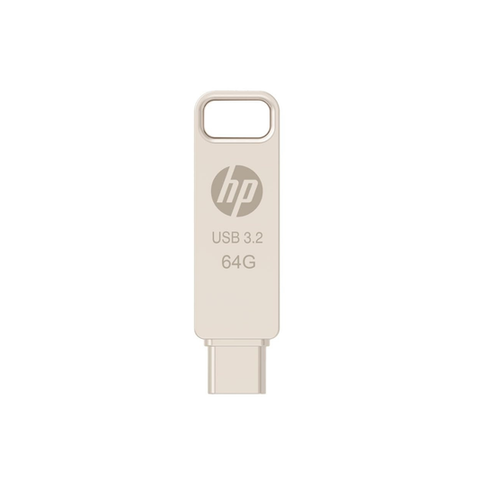 HP 886C 64GB OTG USB Flash Drive 3.2 (Gold)