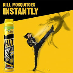 HIT Flying Insect Killer - Mosquito & Fly Killer Spray (700ml) | Lime Fragrance | Instant Kill | Protection from Dengue & Malaria
