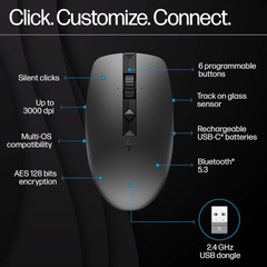 HP 710 Rechargeable Silent Mouse