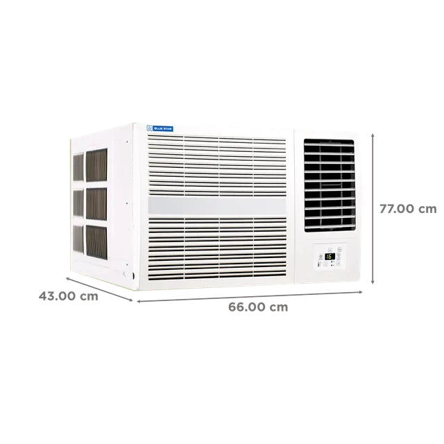 Blue Star E Series 2 Ton 3 Star Fixed Speed Window AC, WFD324E