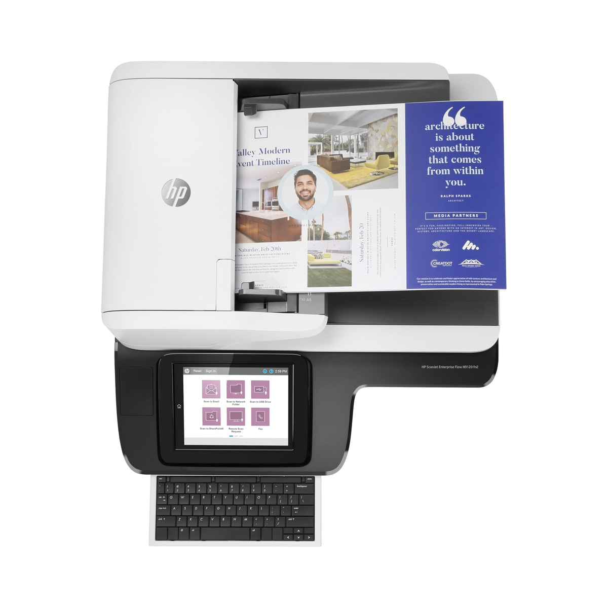 HP ScanJet Enterprise Flow N9120 fn2 Document Scanner