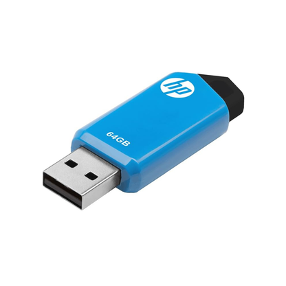 HP v150w 64GB USB 2.0 Flash Drive (Blue)