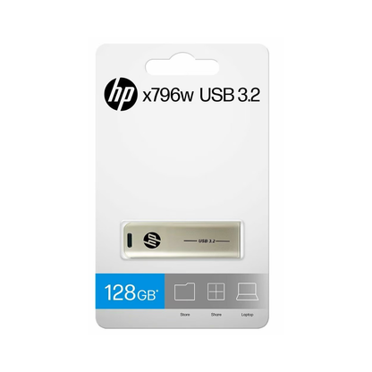 HP Pendrive x796w 128GB  3.2 Flash Drive