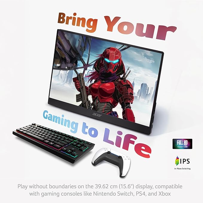 Acer Smartchoice PM161Q B1 15.6 Inch Full HD Portable