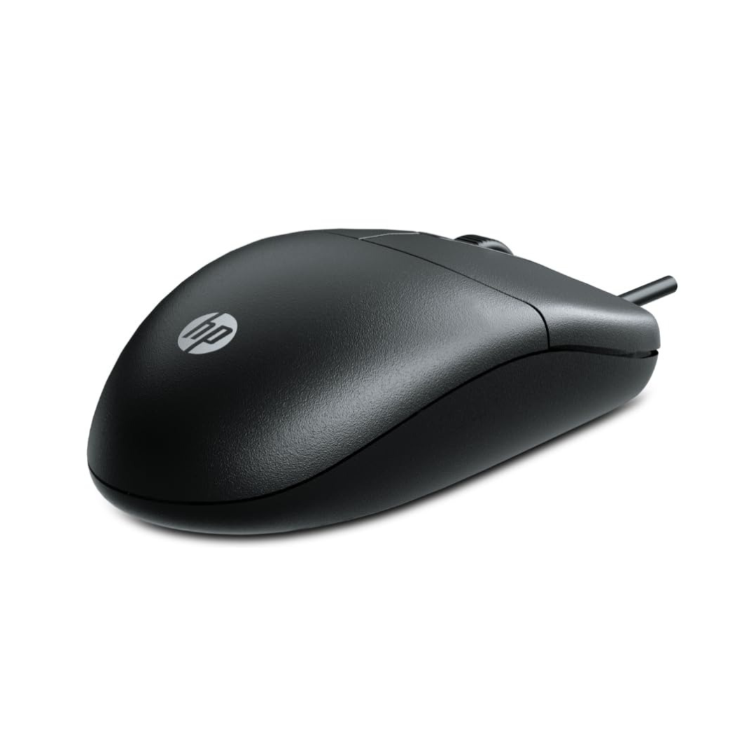 HP M050 3 Button Wired USB Mouse, 1200 DPI