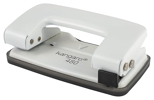 Kangaro DP-480 2 Hole Heavy Duty Metal Paper Punch