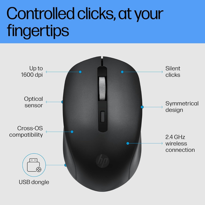 HP S1000 Plus Silent USB Wireless