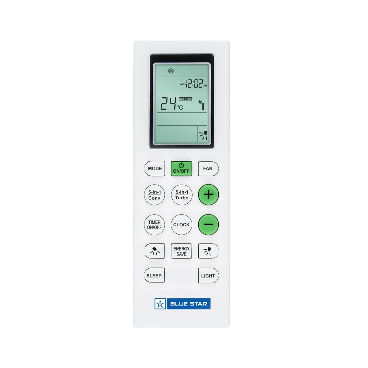 Blue Star 1.5 Ton 3 Star 5-in-1 Convertible Hot & Cold Inverter Split AC, ID318DNUHC