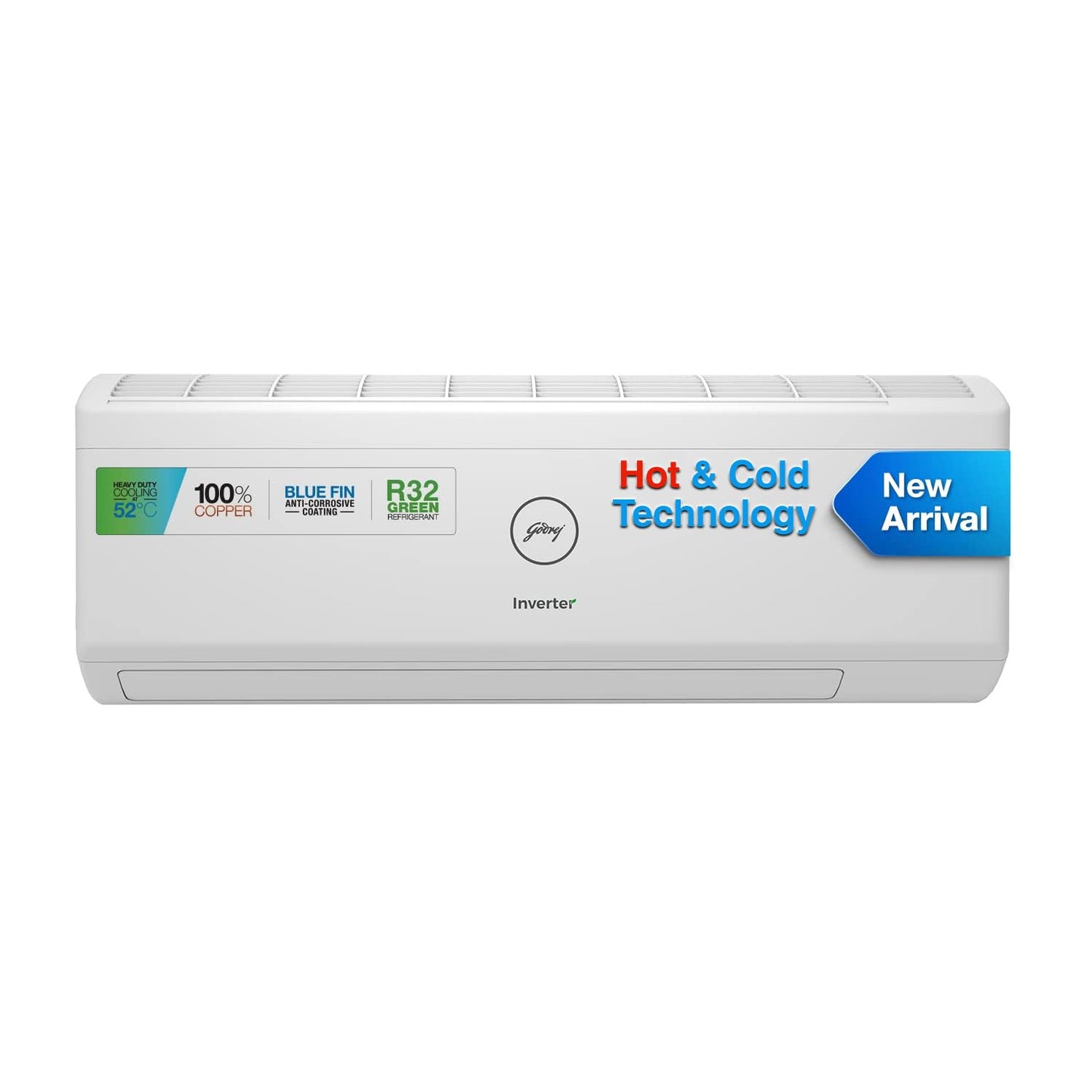 Godrej 1.5 Ton 3 Star, Hot & Cold, 5 Years Comprehensive Warranty, Inverter Split AC