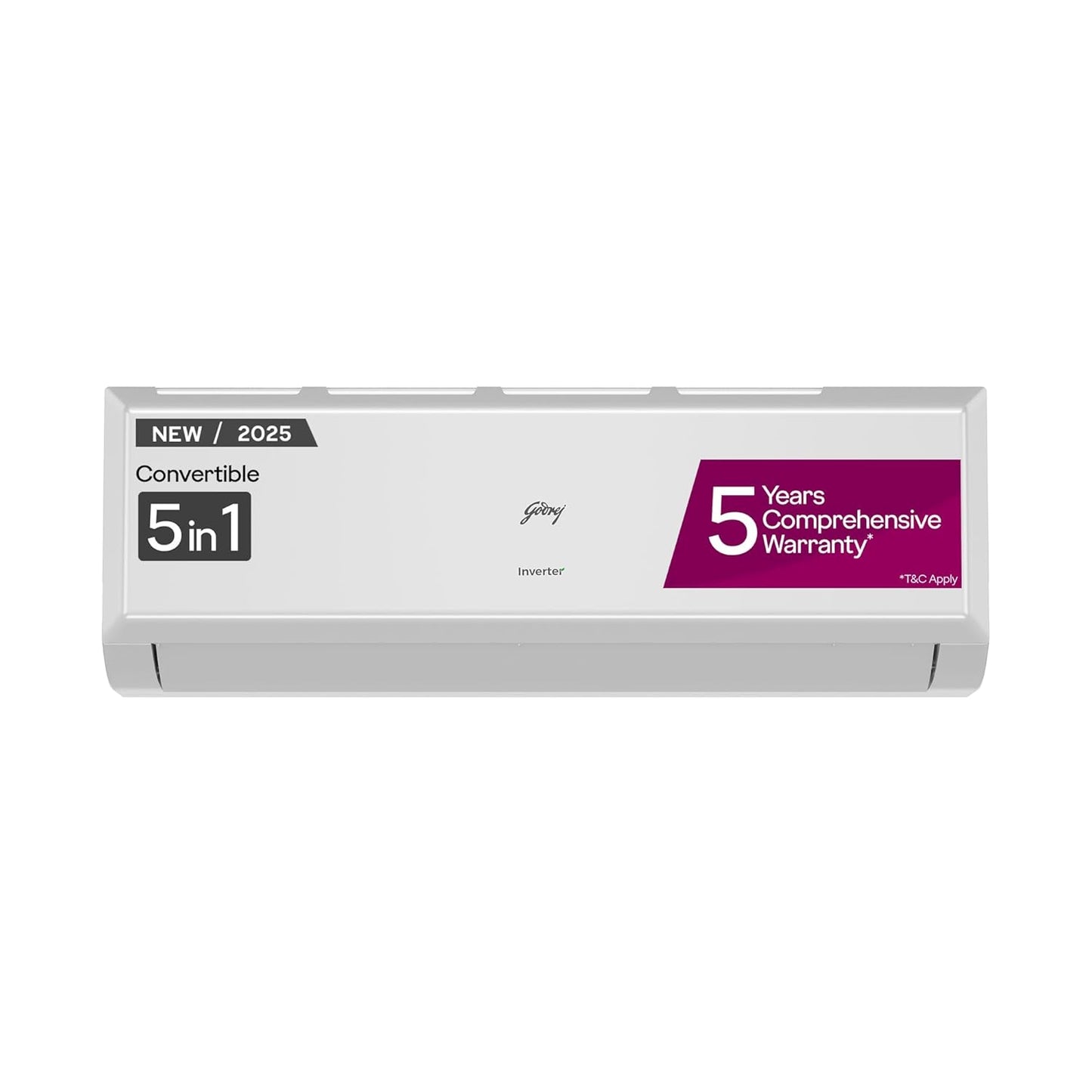 Godrej Eon Vogue 5 in 1 Convertible 1.5 Ton 3 Star Inverter Split AC with i-Sense Technology