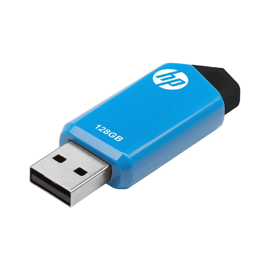 HP v150w 128GB USB 2.0 Flash Drive (Blue)