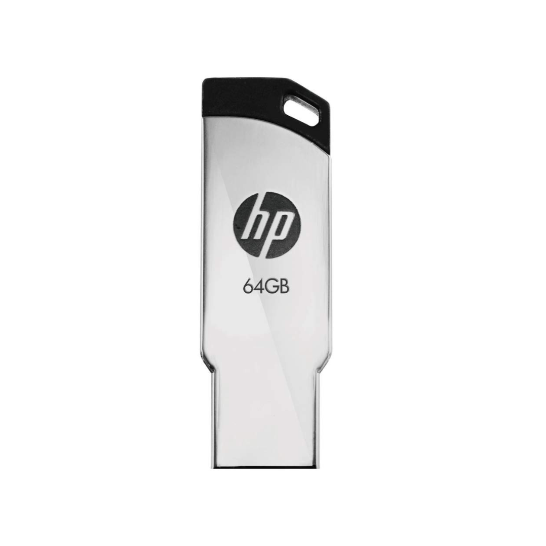 HP v236w USB 2.0 64GB Pen Drive, Metal