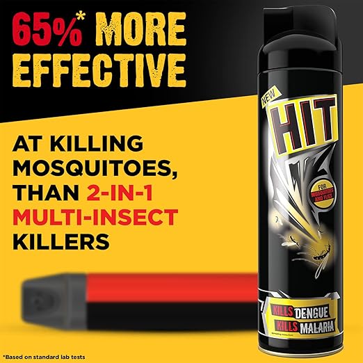 Hit Flying Insect Killer - Mosquito & Fly Killer Spray (400Ml) | Instant Kill | Protection From Dengue & Malaria