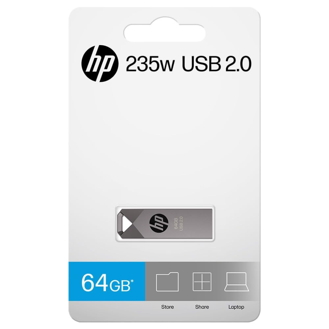 HP 235w 64GB USB 2.0 Pen Drive