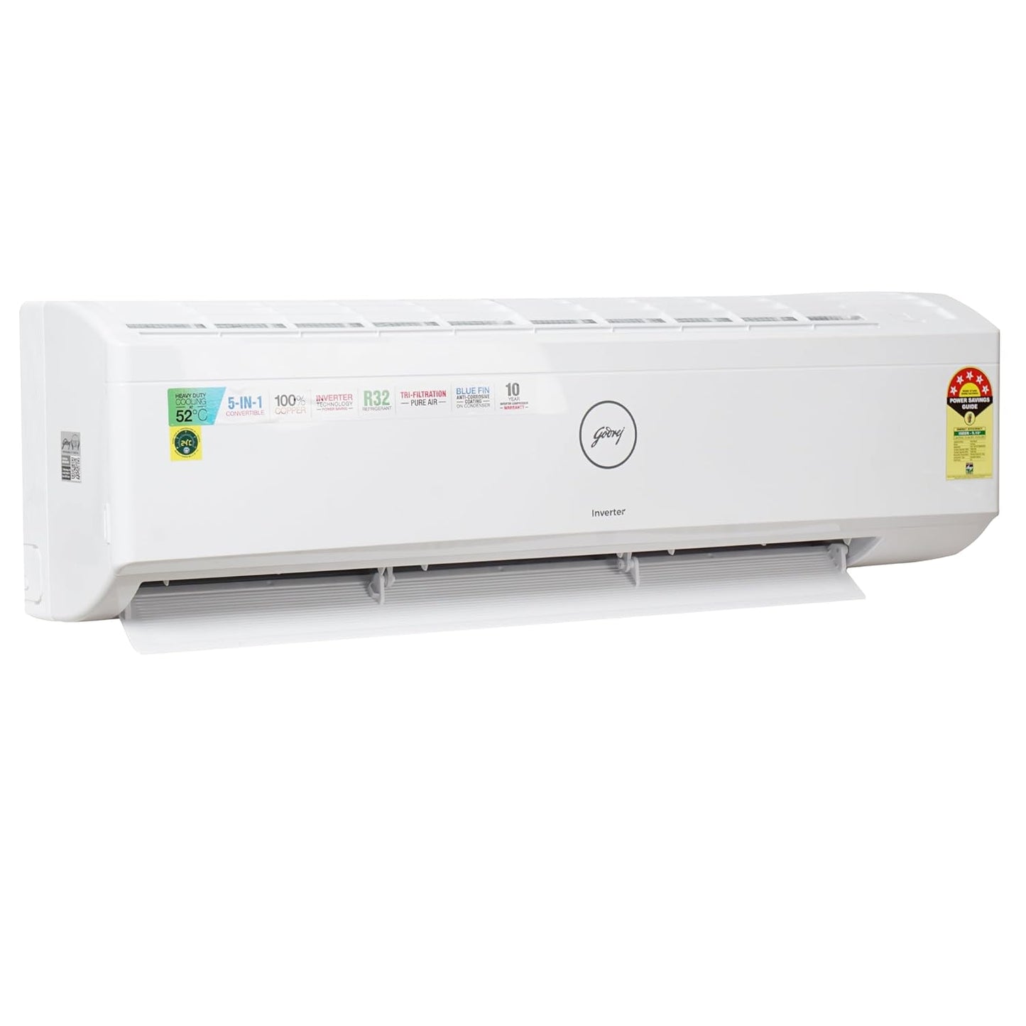 Godrej 1.5 Ton 5 Star Inverter Split AC, 18ITC5-W