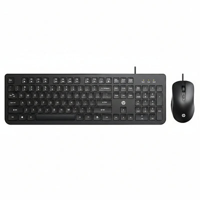 HP KM190 Wired Keyboard and Mouse Combo