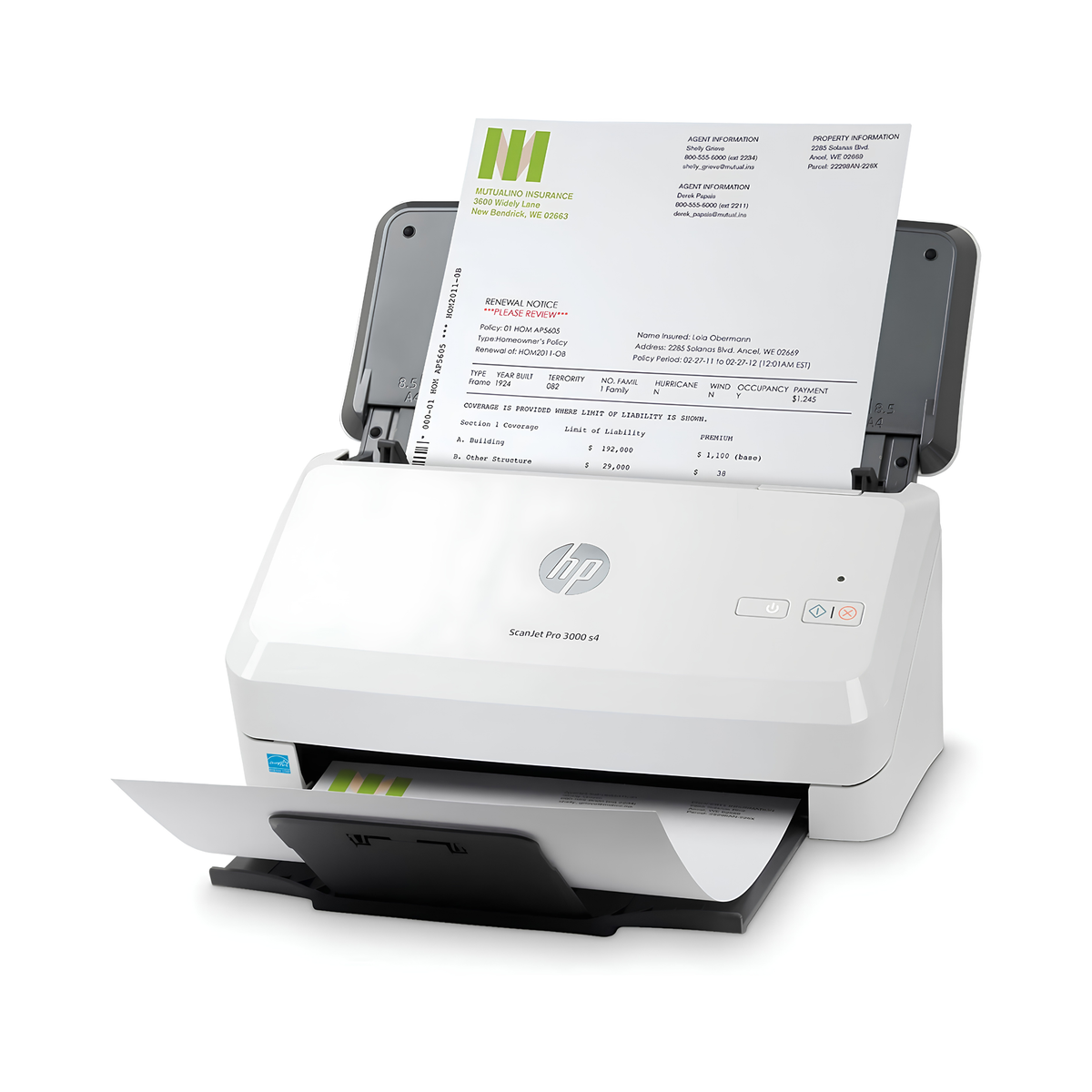 HP ScanJet Pro 3000 s4 Sheet-feed Scanner