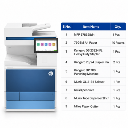 HP LaserJet Managed MFP E78528dn Printer Combo