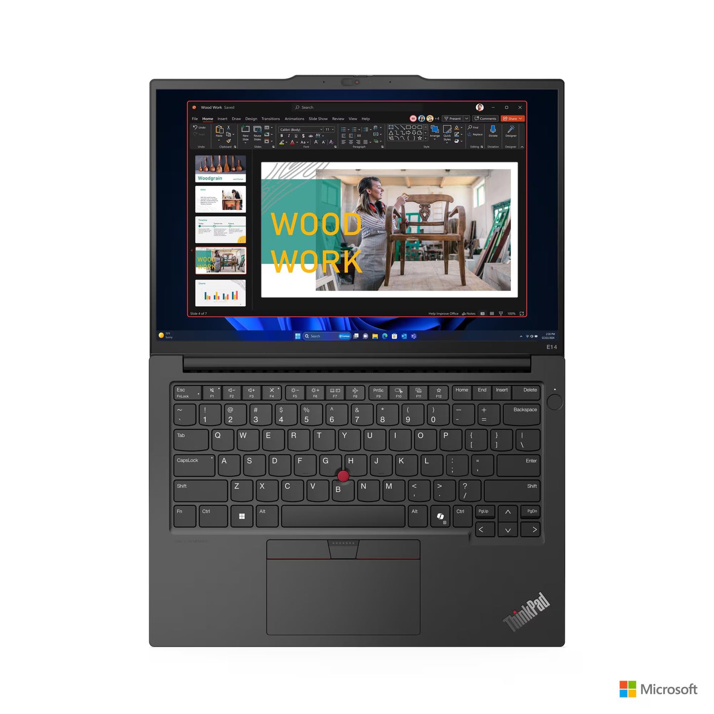 LENOVO THINK PAD E14 GEN 6 Intel core 5-125u/16GB DDR5/ 512SSD/ WIN 11 PRO/ 14 SCREEN/ 3YRS