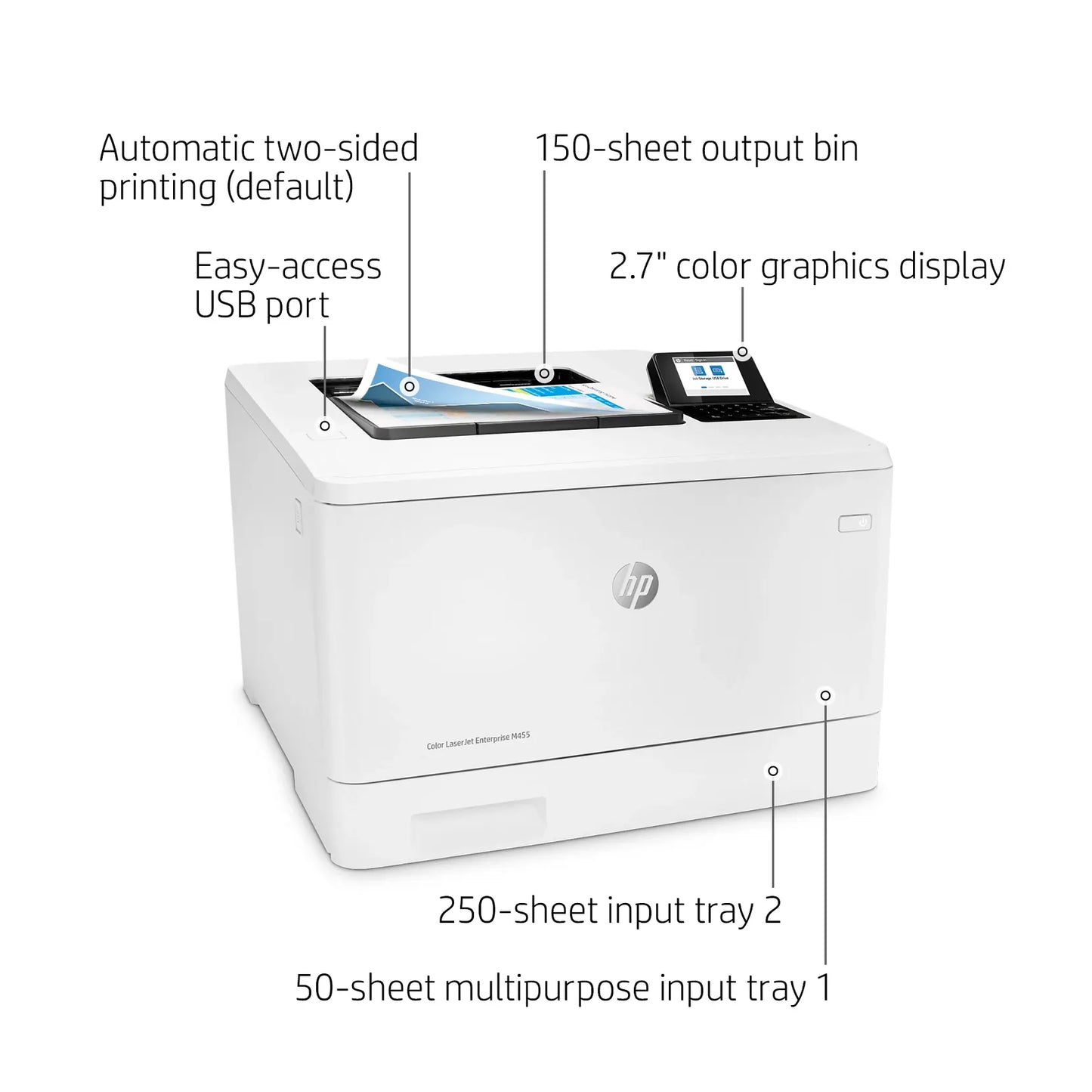 HP Color LaserJet Enterprise M455dn