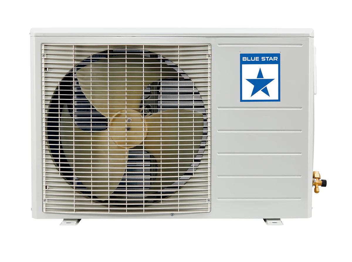 Blue Star 2.2 Ton 2 Star Fixed Speed Split AC with 49-Inch Large Indoor Unit, 100% Copper, FA226ACUHD