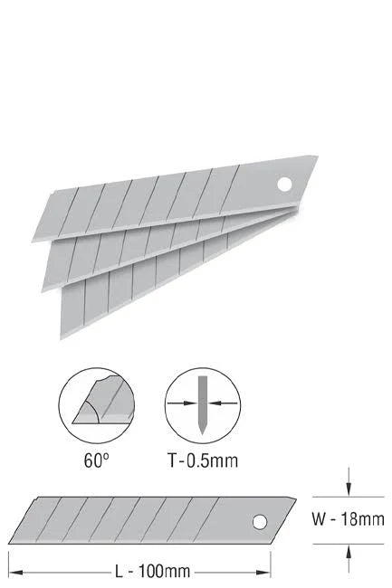 Miles Cutter Knife Blade B184-10
