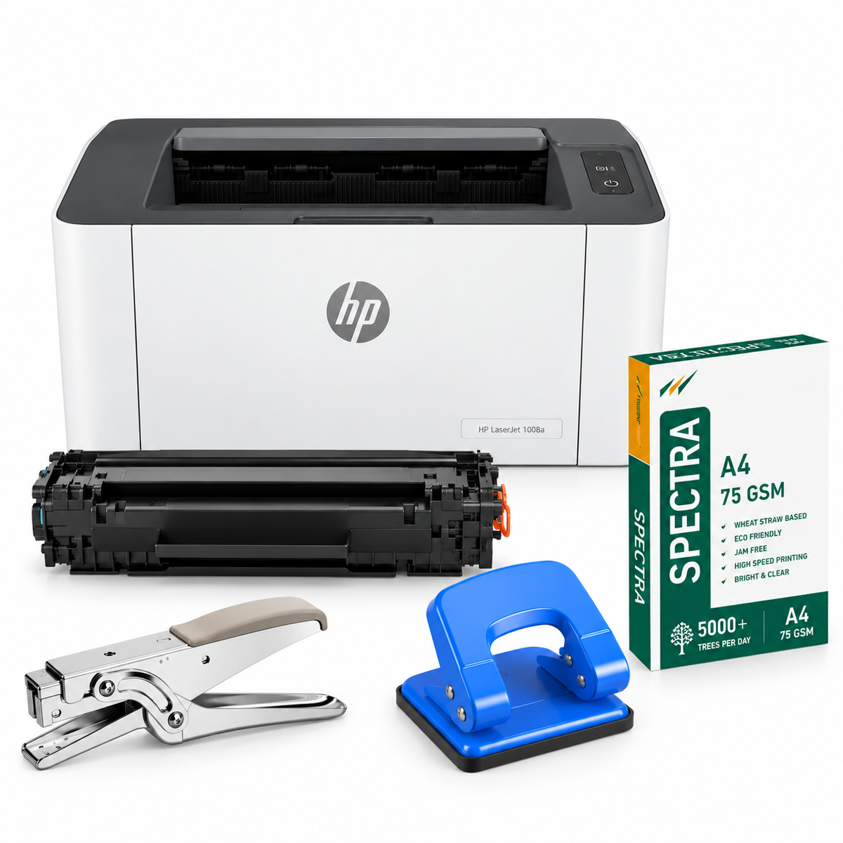 HP LaserJet 1008a Monochrome Single Function Printer Combo