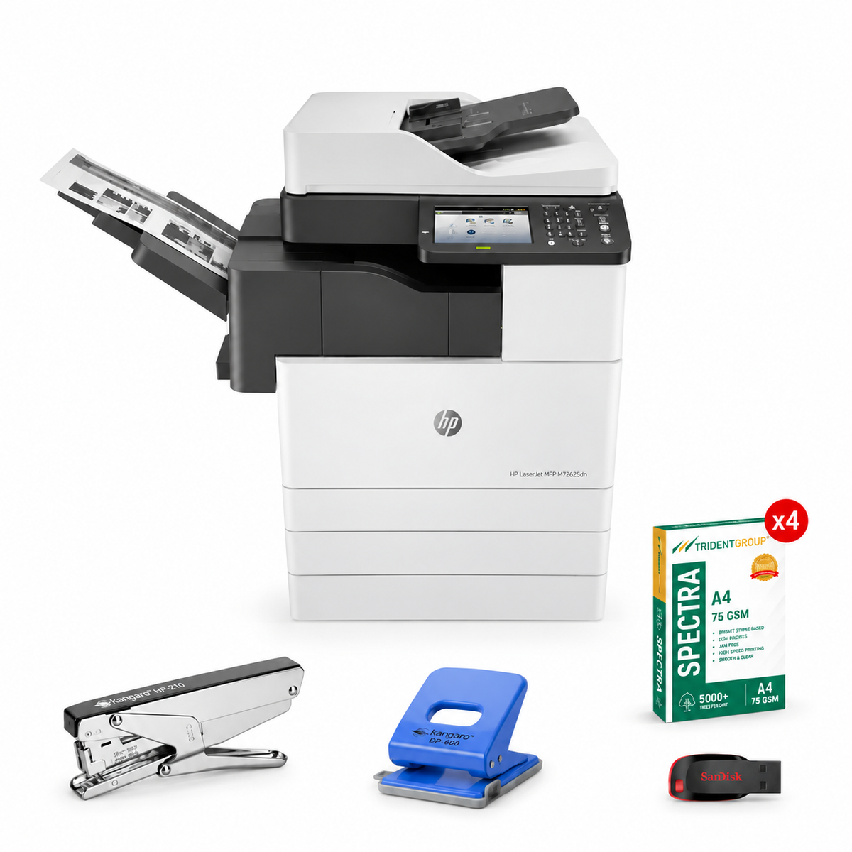 HP LaserJet MFP M72625dn Printer Combo