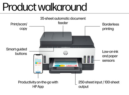HP Smart Tank 750 All-in-One