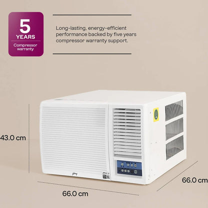 Godrej 1.5 Ton 5 Star Inverter Window AC